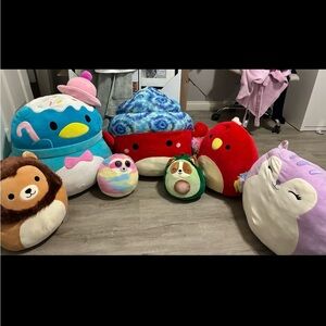 Squishmallows Colorful Plush Collection